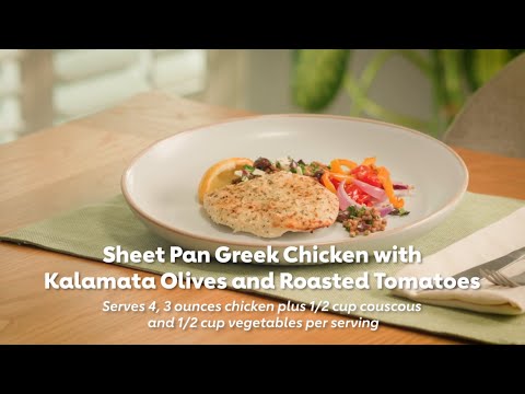 Sheet Pan Greek Chicken