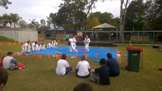preview picture of video 'Martial Arts Demo - Factorten Martial Arts Demo Squad'