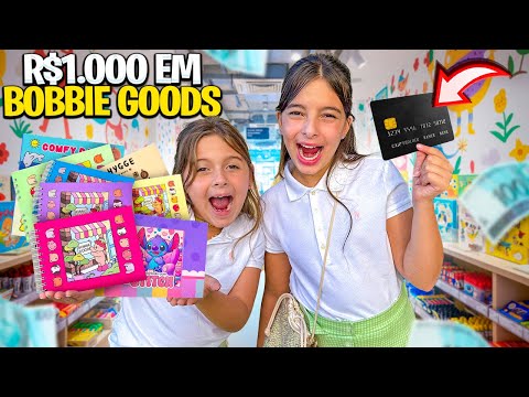 WE BOUGHT 1000 REAIS OF BOBBIE GOODS WITH DAD'S CARD! *He was Furious!