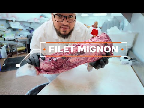 Cómo Cortar un Filet Mignon Perfecto desde Cero | Tutorial de Carnicería Paso a Paso