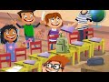 Classroom Objects And People Chant Be Curious 2