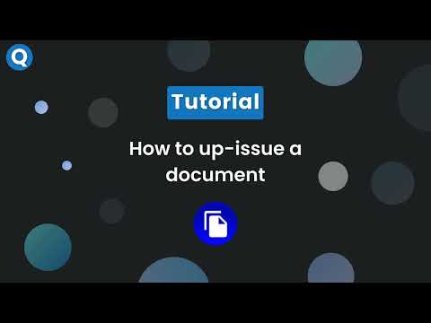 Up issue a document