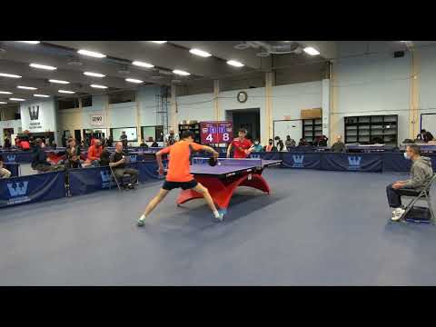 Westchester Table Tennis Center - Semi Final #1 February 22 - Jian Li vs Jishan Liang