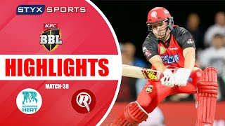MELBOURNE RENEGADES VS BRISBANE HEAT