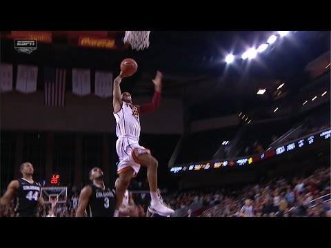 Highlight: USC's Julian Jacobs gets the steal and slam