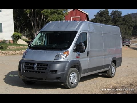 2014 RAM ProMaster Commercial Cargo Van Review & Road Test
