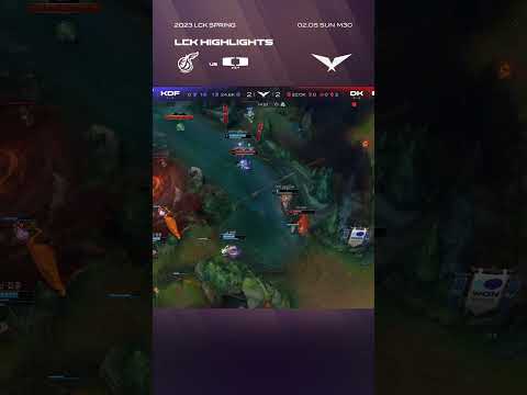 "S+ tier skill dodging by the polar bear & alpaca duo 🐻‍❄️🕺🦙" | 2023 LCK Spring Split