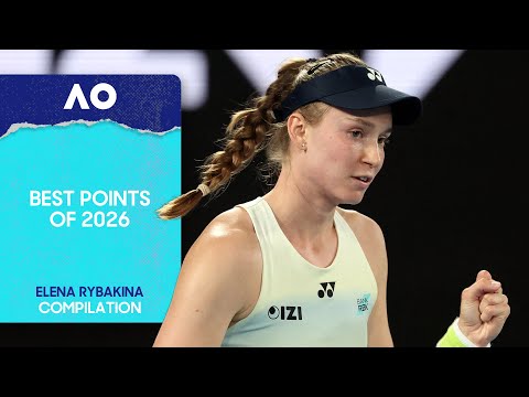 Elena Rybakina | Best Points | Australian Open 2026