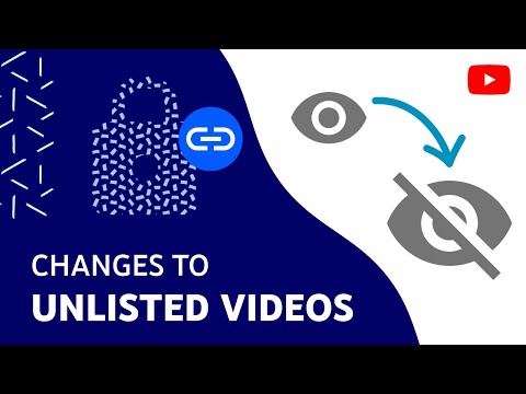 , title : 'Changes to Unlisted Videos Uploaded Before 2017'