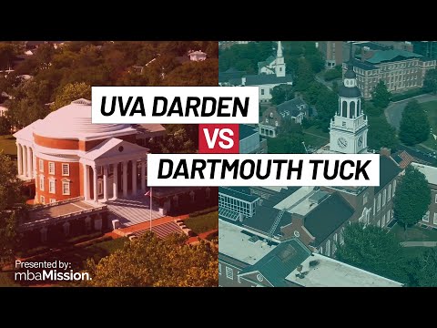 UVA Darden vs. Dartmouth Tuck