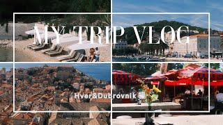 【🇭🇷フヴァル島&ドゥブロブニク】離島ビーチでのチルと絶景の城壁ウォーク（7泊8日クロアチア旅行後編）