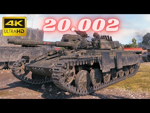 T-100 LT  20.002 Spot Damage World of Tanks Replays