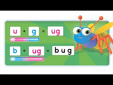 Oxford Phonics World student book level 2 - short vowels - disc 2 - unit 7 - short u - ug - rug mug