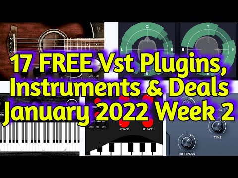 17 Best New FREE VST PLUGINS, Vst Instruments, SAMPLE PACKS & Huge Deals - JANUARY 2022 Week 2