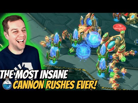 YOU CAN'T DEFEND MY CANNON RUSH! | Cannon Rush to Grandmaster #12 StarCraft 2