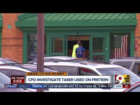 Cincinnati police chief 'extremely concerned' by officer's use of Taser on 11-year-old girl