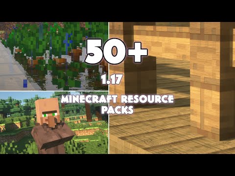 50+ resource packs for Minecraft (1.17)