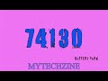 Numbers 0 To 123456 Colorful Numbers 0 To 123456