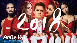 MASHUP 2018 "THE GREATEST HOPE" - 2018 Year End Mashup by #AnDyWuMUSICLAND (Best 144 Pop Songs)
