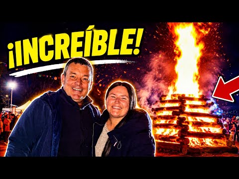 LA NOCHE MAS MAGICA DEL AÑO 🔥 asi vivimos las hogueras de San Juan en URUGUAY 🤯😲
