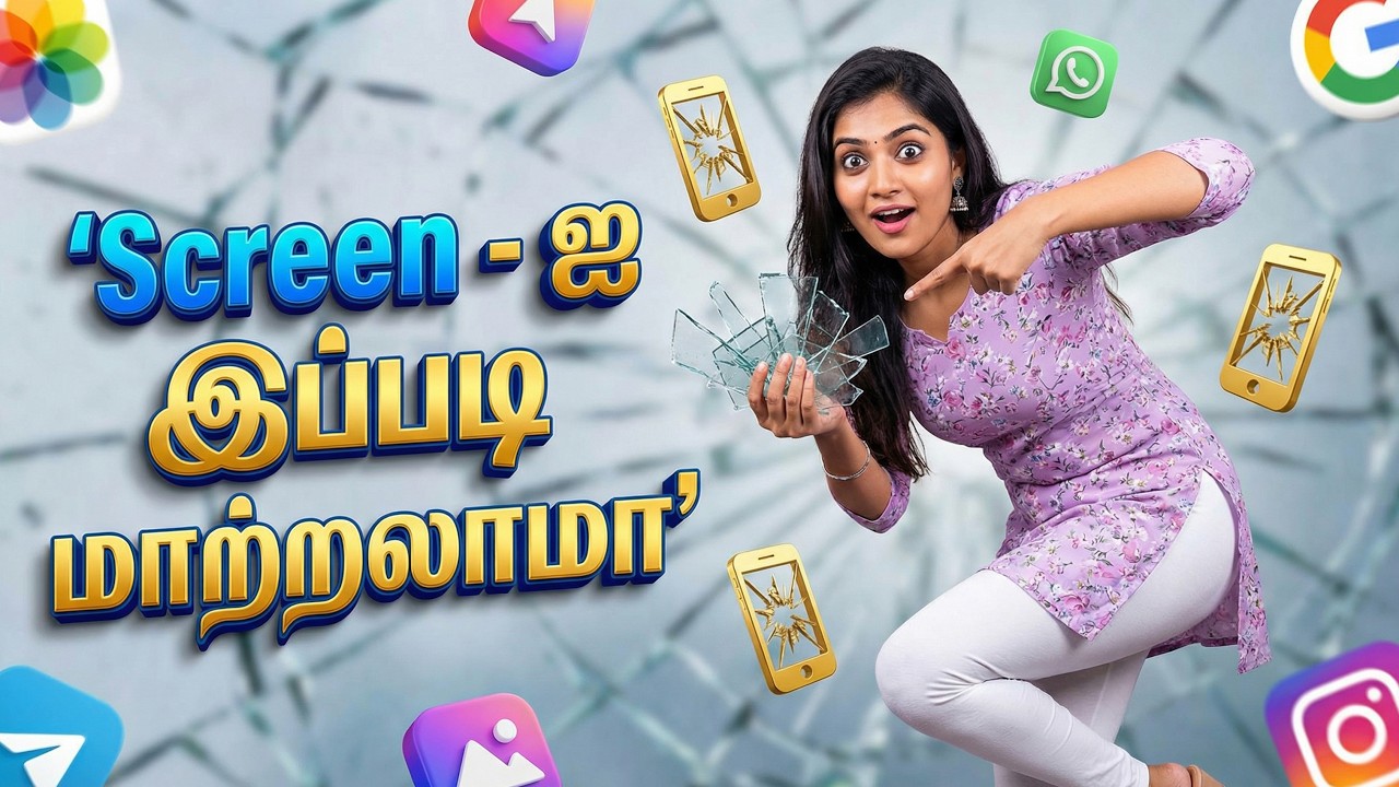 Magical Broken Screen Trick for Mobile | Broken Screen Secrets