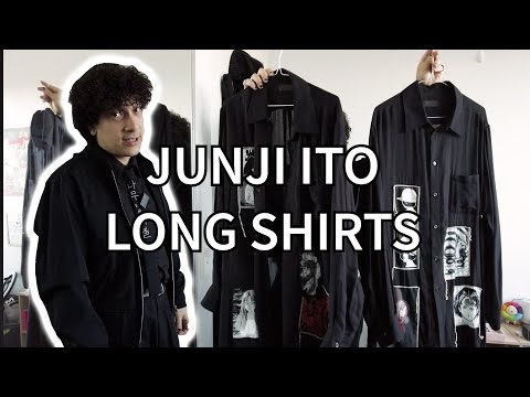 Yohji Yamamoto S'yte x Juni Ito - Uzumaki / Tomie Long Shirts