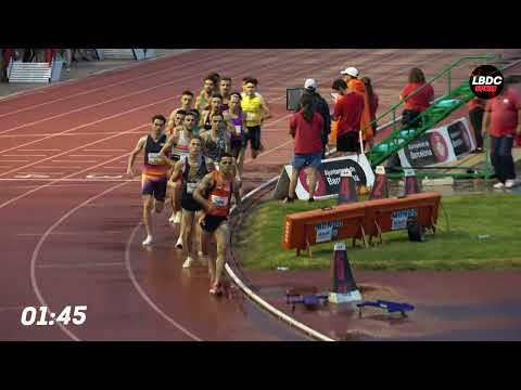 1.500m Hombres Final A Mitin Ciutat de Barcelona 7-7-22