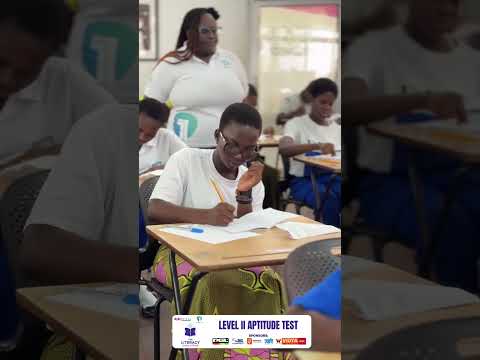 WATCH: Literacy Challenge 2026 Aptitude Test Underway In Accra