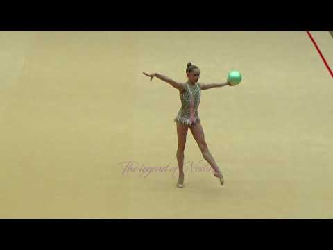 Valérie ROMENSKI (FRA) ball - 2016 Corbeil junior AA