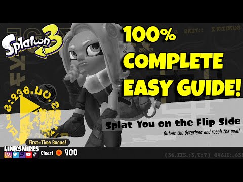 Splatoon 3 | Splat You on The Flip Side! | Future Utopia Island | Easy Guide | No Commentary!