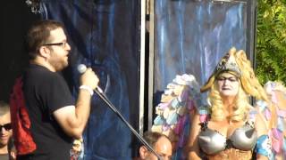 GWAR - Dave Brockie/Oderus Urungus Viking Funeral Live at Hadad's Lake, Richmond Va. on 8/15/14