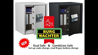 New Burg Wachter CombiLine Dual Safe Programming & Set-up