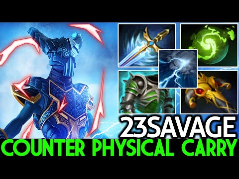23SAVAGE [Razor] 100% Counter Physical Carry with Refresher Dota 2