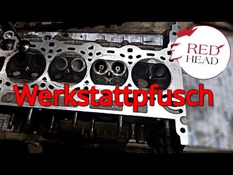 Workshop botched repairs - Dangerous half-knowledge destroys cylinder head of Opel Astra H
