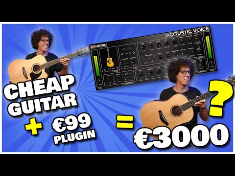 Can this plugin make your CHEAP Acoustic Guitar sound EXPENSIVE?