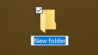 How to create a folder in Windows 10