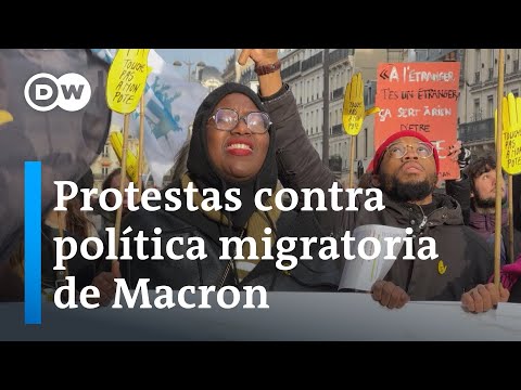 Indignación ante la propuesta de ley para limitar la migración ilegal en Francia