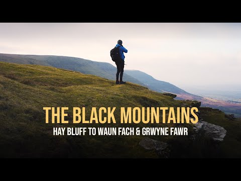 Hiking The Black Mountains, Hay Bluff to Waun Fach and Grwyne Fawr Reservoir, 14 miles
