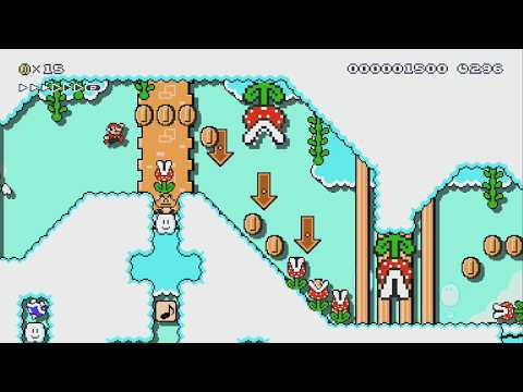 Mii Channel Obstacle Course by nabuz - Super Mario Maker 2 - No Commentary 1bw