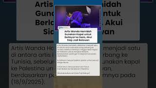 Wanda Hamidah Berlayar ke Gaza, Akui Siap Jadi Relawan dan Suarakan Kemerdekaan Palestina