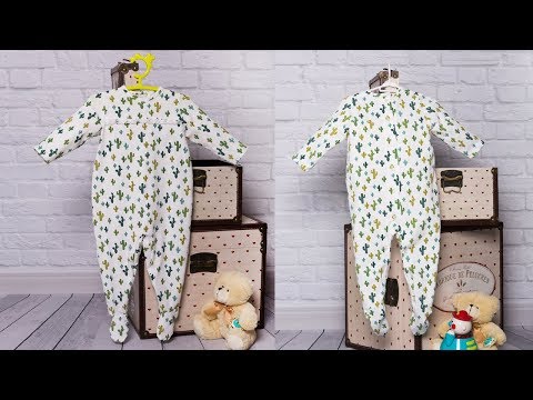 Pijama de bebé: costura para niños