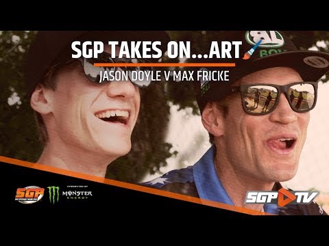 Speedway GP takes on Art! | Doyle v Fricke