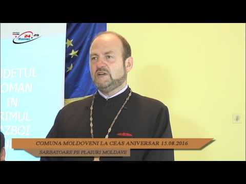COMUNA MOLDOVENI LA CEAS ANIVERSAR 15.08.2016