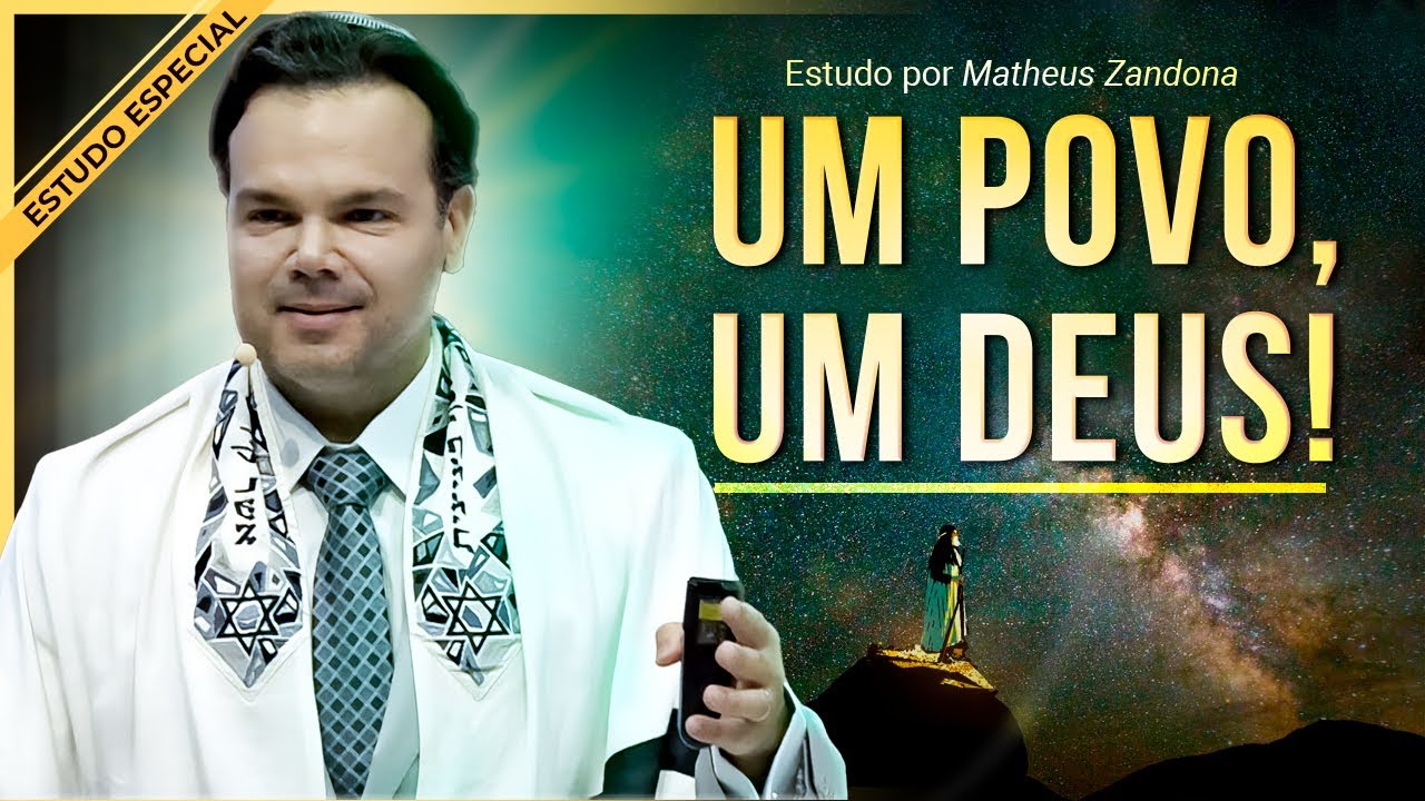 Um povo, um Deus! - Estudo especial 2022/5782 - Prof. Matheus Zandona