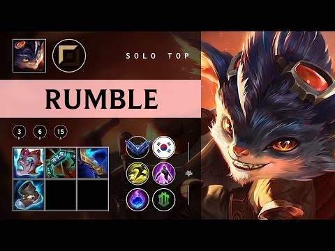Rumble Top vs Shen - KR Diamond Patch 25.23