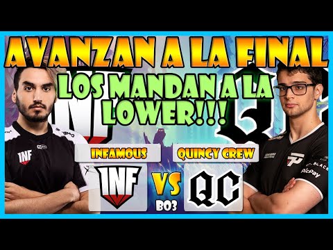 INFAMOUS VS QUINCY CREW BO3[GAME 3] PLAYOFFS-REALMS COLLIDE: THE BURNING DARKNESS - DOTA 2 PRO