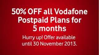 preview picture of video 'Vodafone Qatar | Get 50% OFF all Vodafone Postpaid Plans!'