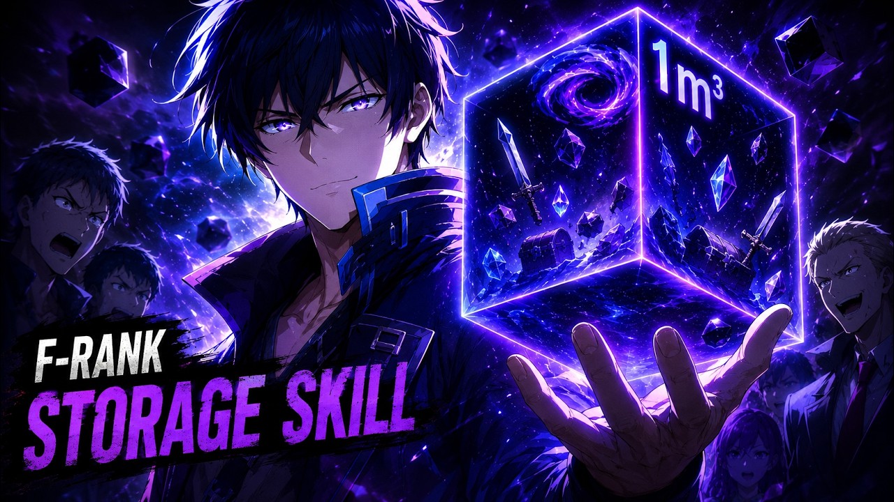 Everyone Laughed at My F-Rank 1m³ Storage Skill… But It Was Actually God-Tier