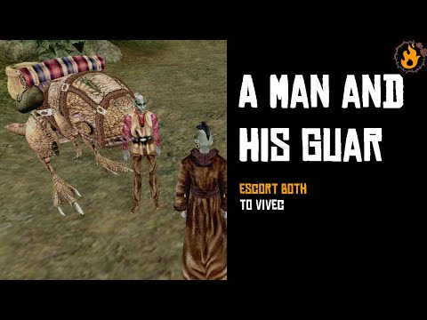 A Man and His Guar - Side Quest Walkthrough (TES III Morrowind)