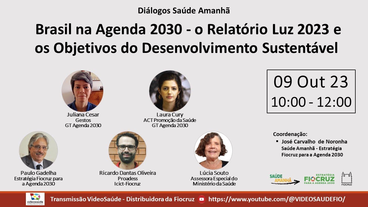"Brasil na Agenda 2030: o Relatório Luz 2023 e os Objetivos do Desenvolvimento Sustentável"